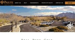 Desktop Screenshot of lvpaiutegolf.com