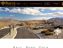 Tablet Screenshot of lvpaiutegolf.com